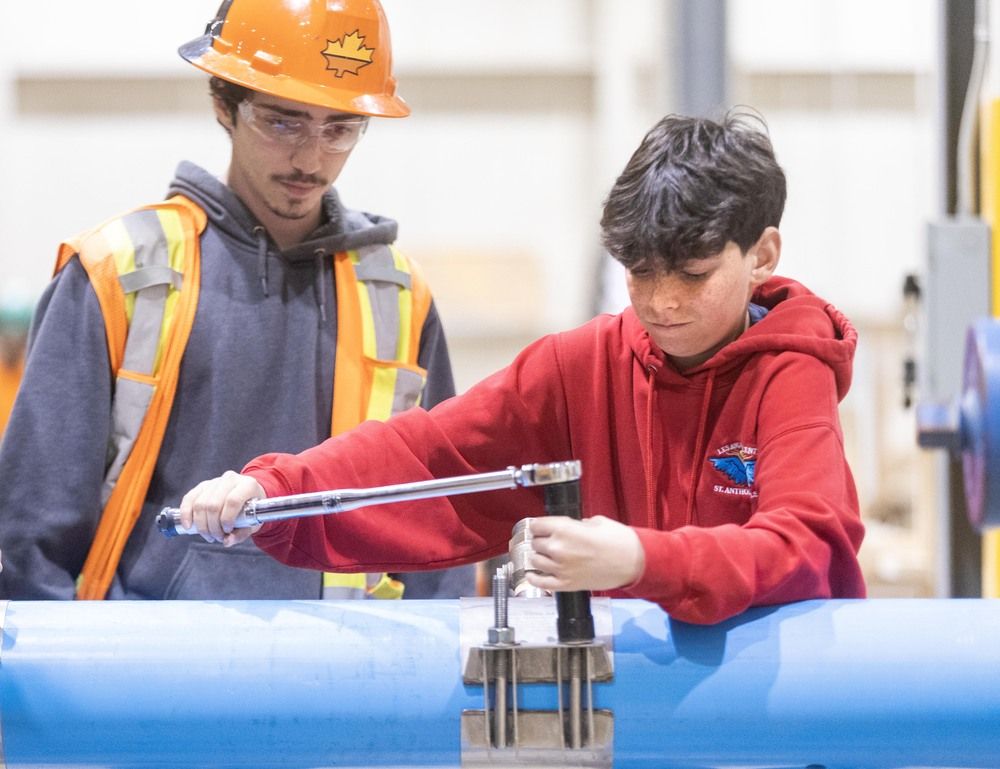 PHOTOS: Elementary students explore construction trades at LiUNA 1059