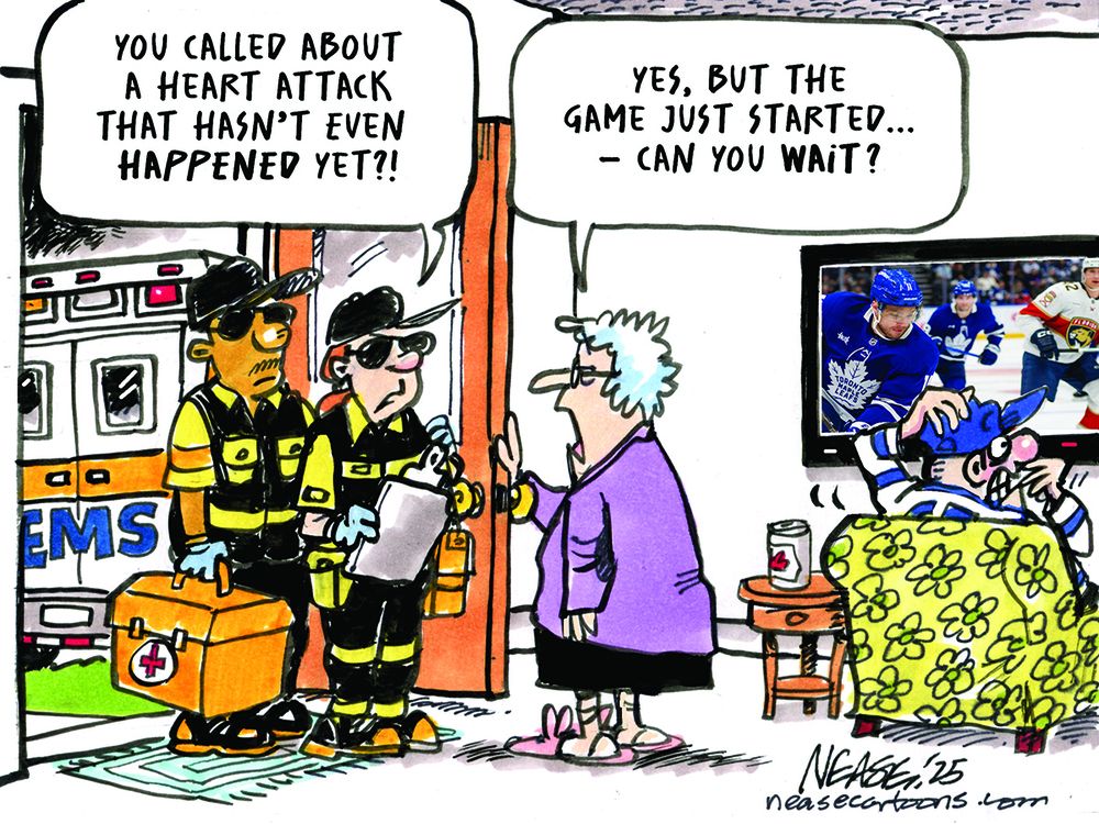 Steve Nease cartoon, May 16, 2025