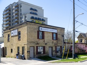 York Developments wants to demolish six yellow brick buildings in the St. George and Ann streets neighbourhood that date to 1859, former home of the Kent Brewery, the main building of which was locate