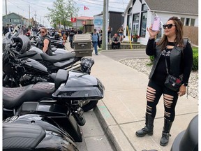 Motorcyclists roar into Port Dover for Friday the 13th rally