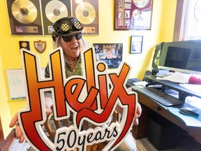 Rockers Helix marking 50 years as London music scene icons