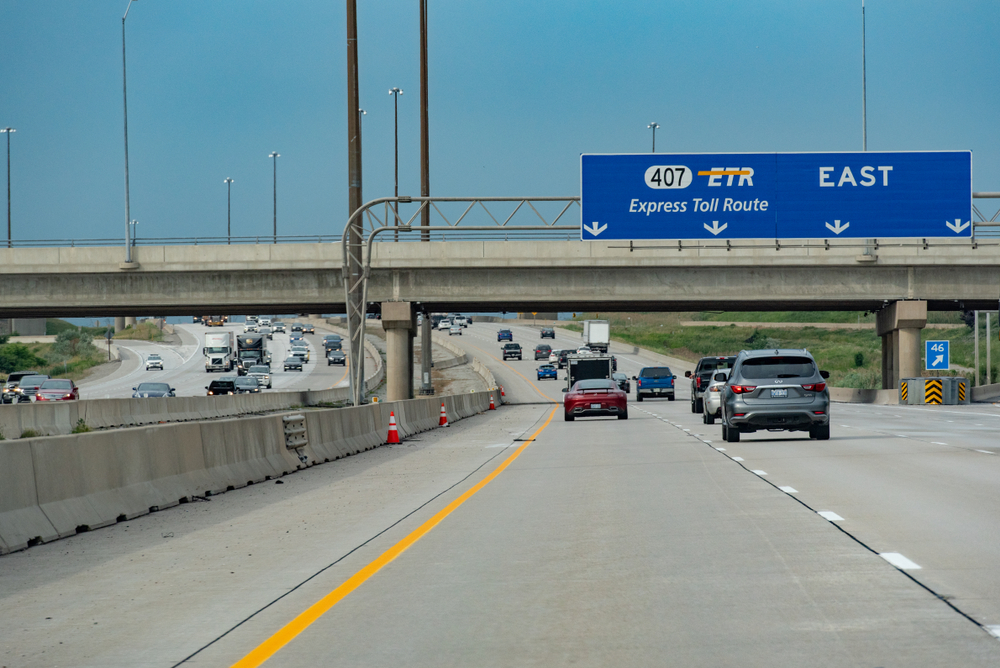 The Ontario government plans to remove tolls on a portion of Highway 407