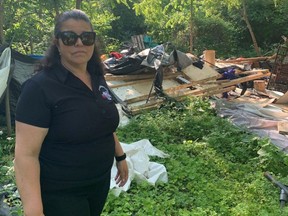 Why one neighbour is still ‘on high alert’ as homeless camp is dismantled