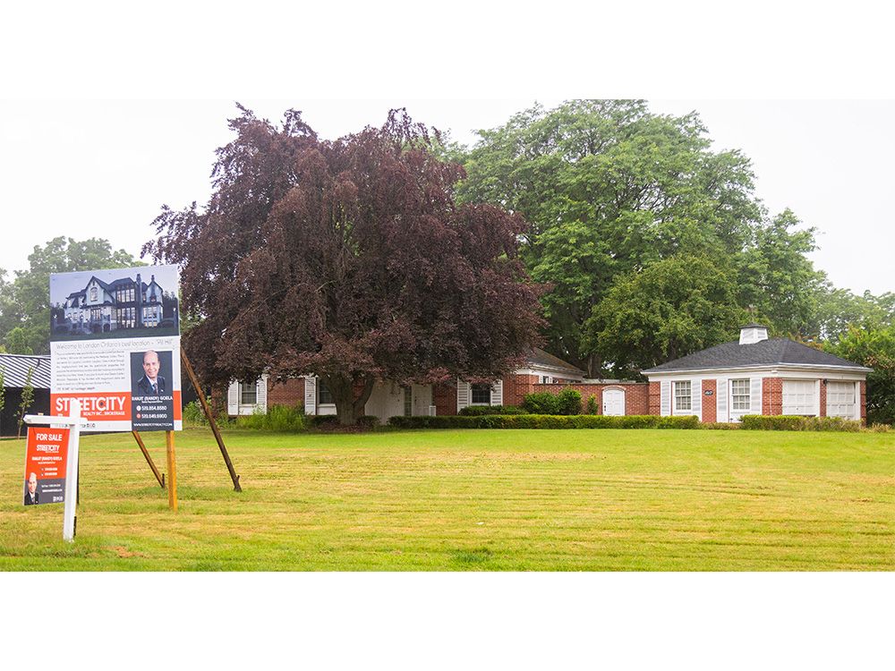 A home named in a fraud lawsuit at London Health Sciences Centre has hit the market for nearly $2-million, even though the hospital in its legal action asked all properties identified not be sold. 