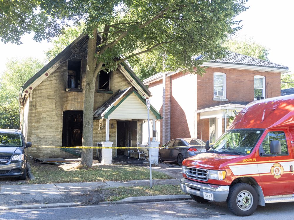 A home on Dufferin Avenue in London suffered $550,000 in damages in an overnight fire,  London Fire Department stated on a social media post Friday.