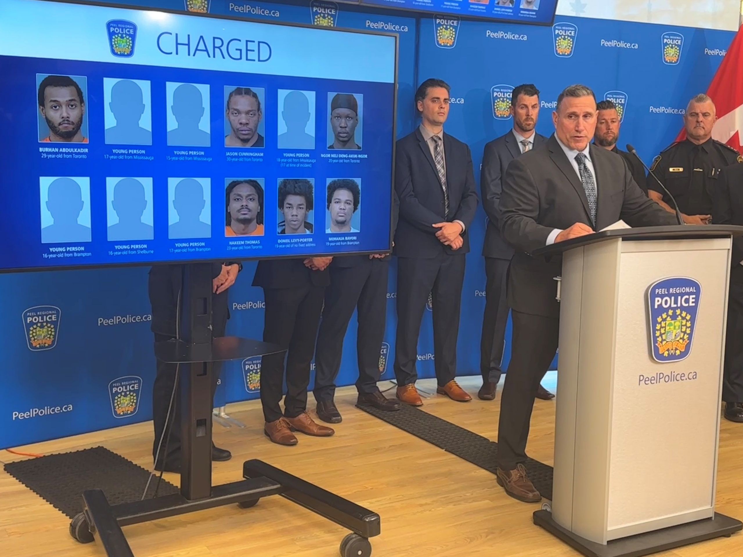 Accused London hospital shooter charged in sweeping Toronto-area probe