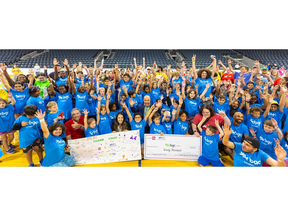 Boys and Girls Club gets $20K donation from Canada Life, arena operator Boys and Girls Club gets $20K donation from Canada Life, arena operator