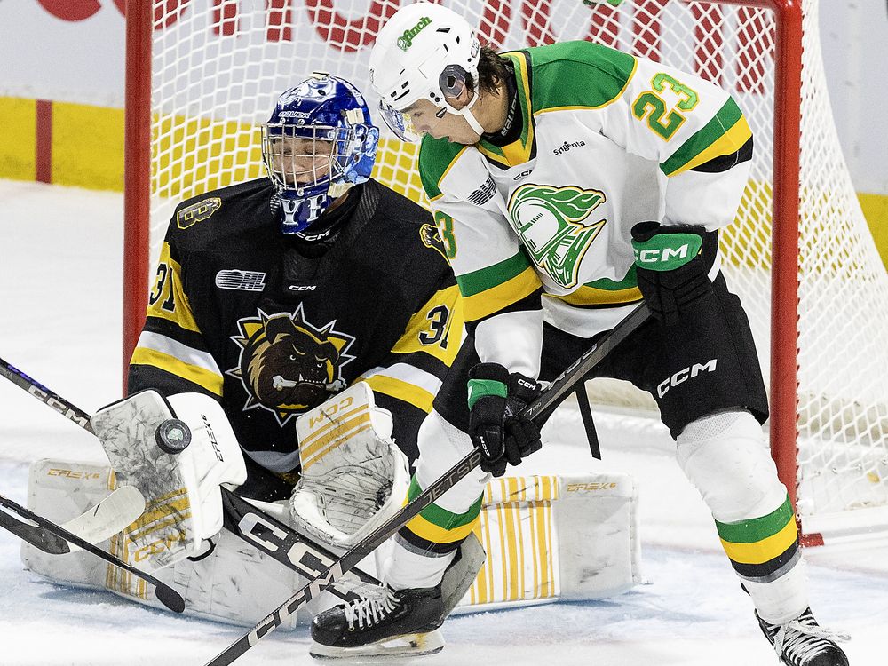London Knights’ No. 1 centre out for Canada world junior summer showcase