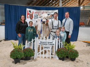 Kincardine, Lucknow entries take top spots at Bruce Grey Holstein Show Kincardine, Lucknow entries take top spots at Bruce Grey Holstein Show