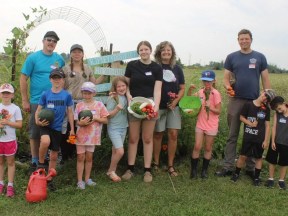 Youth horticulture club harvests bounty from food garden in Ripley