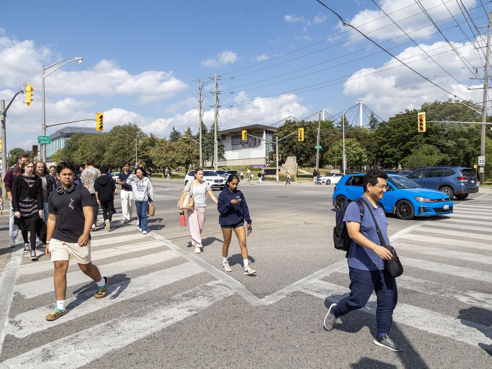 ‘Pedestrian scramble’ crossing nixed for busy spot near Western University ‘Pedestrian scramble’ crossing nixed for busy spot near Western University