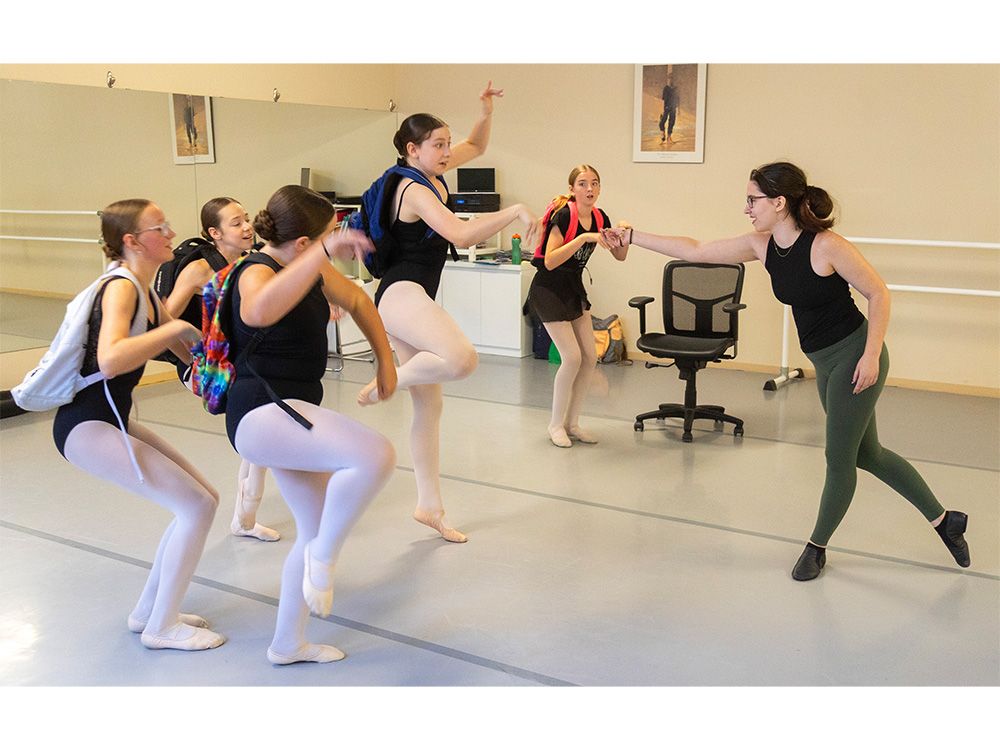 PHOTOS: Nutcracker rehearsal for local dance students
