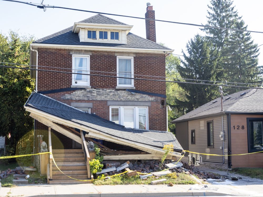 Impaired driving charge laid after SUV destroys London home’s porch