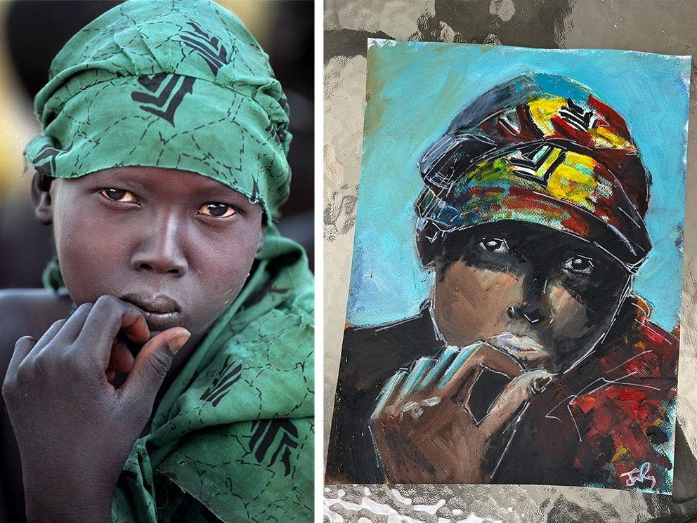 London humanitarian Jane Roy embraces passion for art: ‘Life lessons’