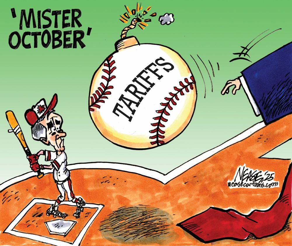 Steve Nease cartoon, Oct. 9, 2025