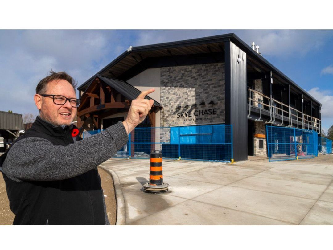 At one Southwestern Ontario winery, a big project and even bigger goals