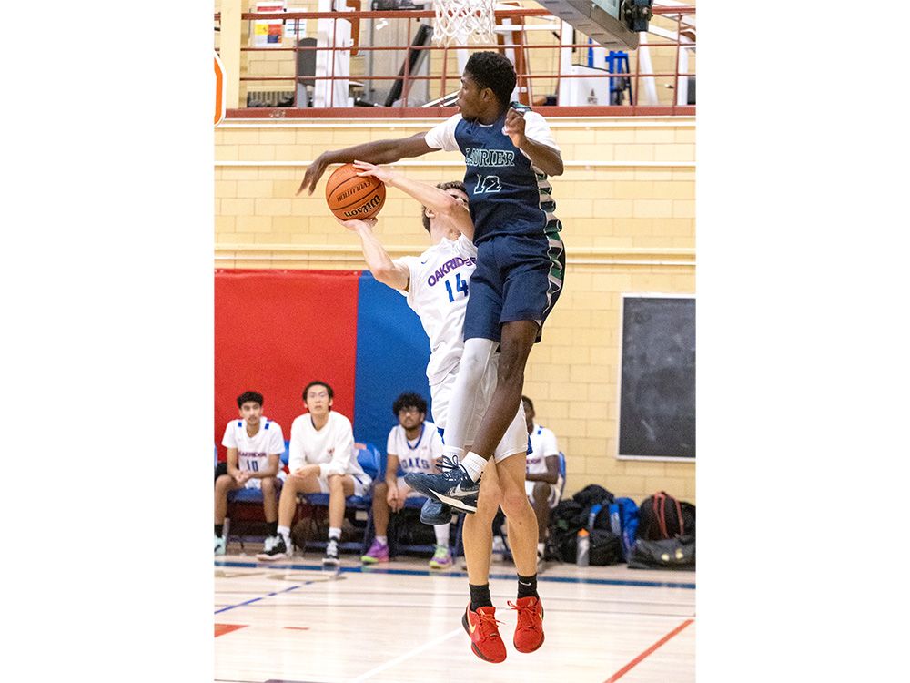 PHOTOS: Oakridge vs. Laurier, TVRA senior boys basketball