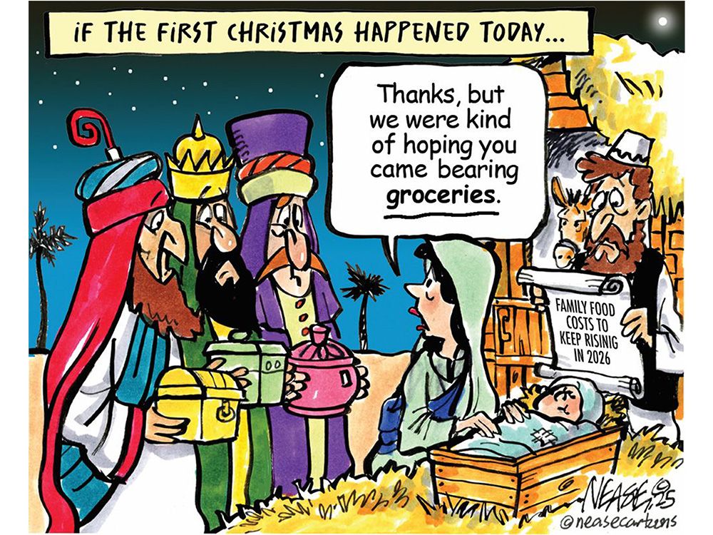 Steve Nease cartoon, Dec. 11, 2025