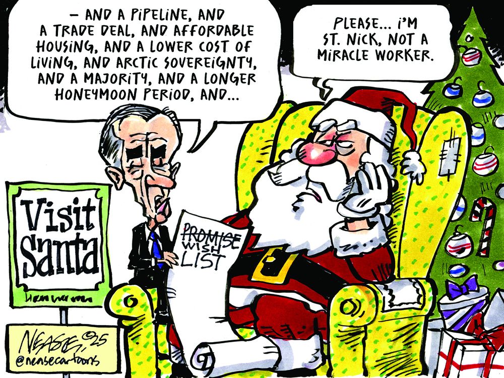 Steve Nease cartoon, Dec. 12, 2025