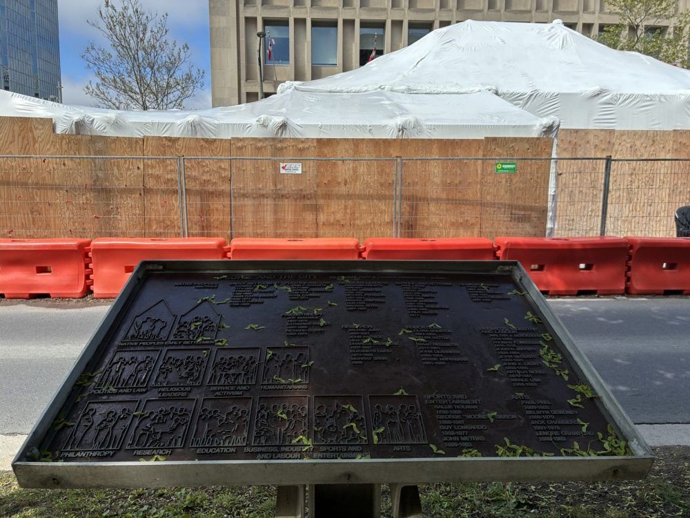 $500K fixes on downtown monument nearly done after 8 months: City hall