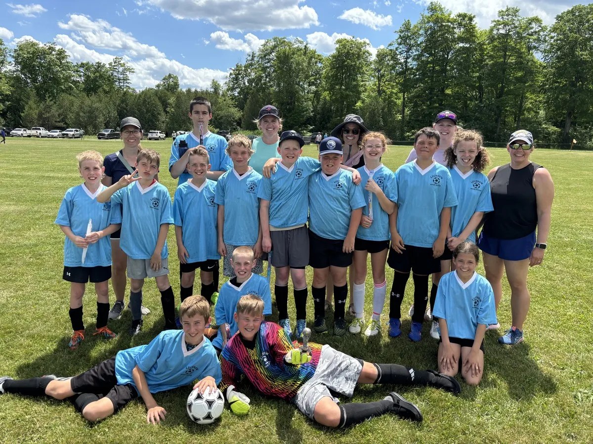 Lucknow soccer team competes at Markdale kick-off tournament