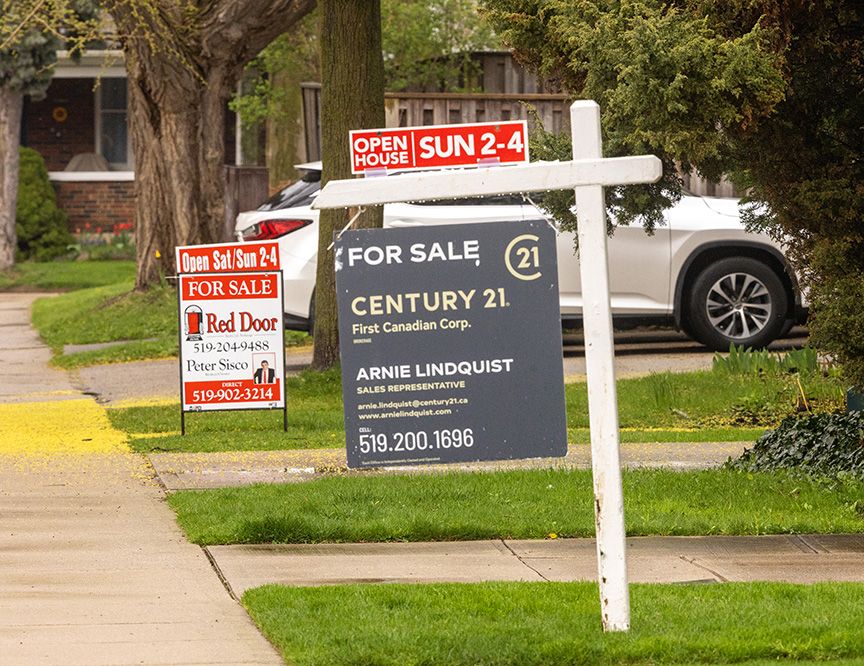 Sales up – but average price down, new London-area real estate figures show