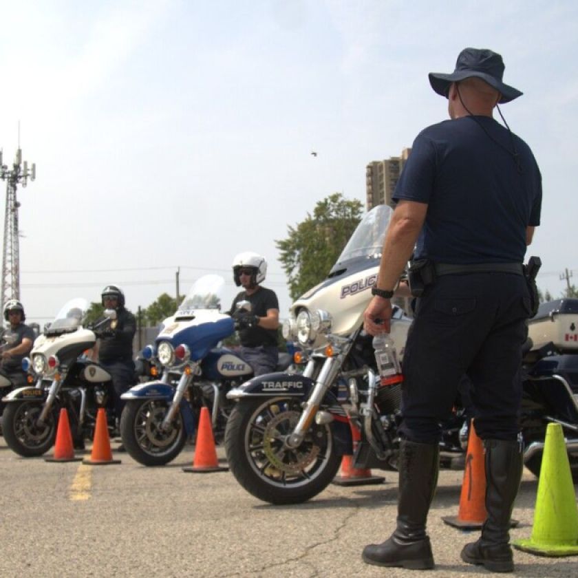 PHOTOS: Riders tackle tight turns at motorcycle training seminar