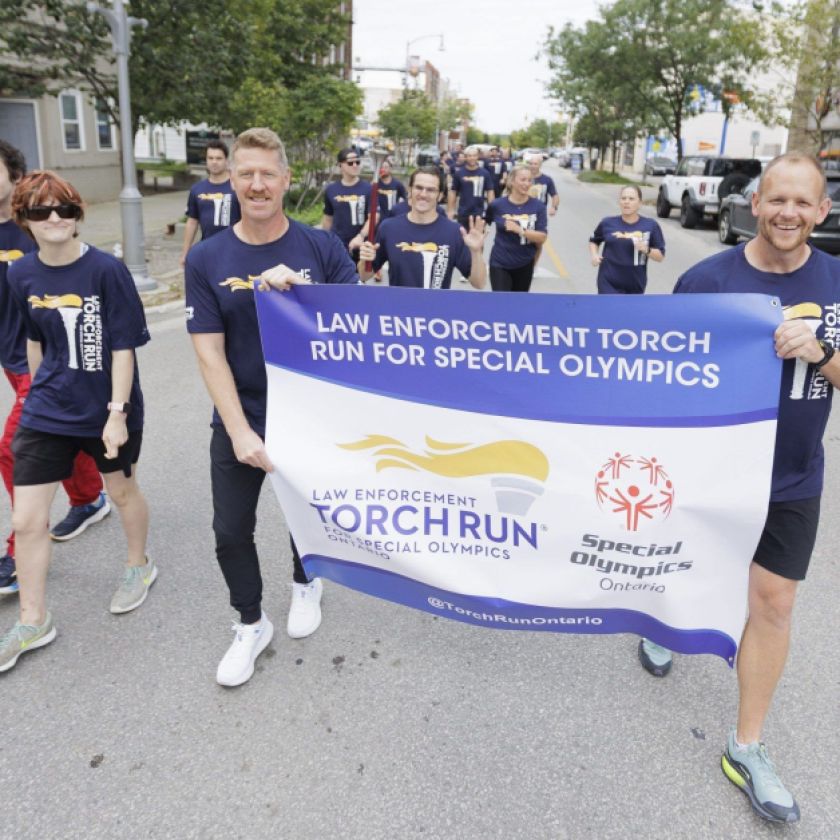 PHOTOS: Special Olympics athletes, police join for Law Enforcement Torch Run