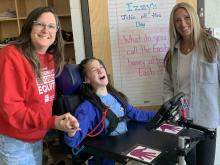 London-area student finds voice with ‘talker’ as mother aims for more supports