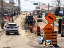 Port Stanley roadwork to pause for summer beach season