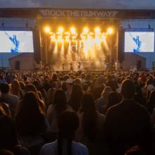 Hot Stuff: It’s hard turning an airport runway into a concert venue. But it’s worth it
