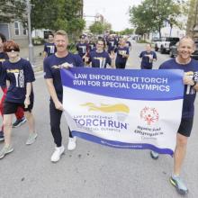PHOTOS: Special Olympics athletes, police join for Law Enforcement Torch Run