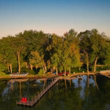 $1.1 million for a Lake Couchiching cottage with a shared waterfront park