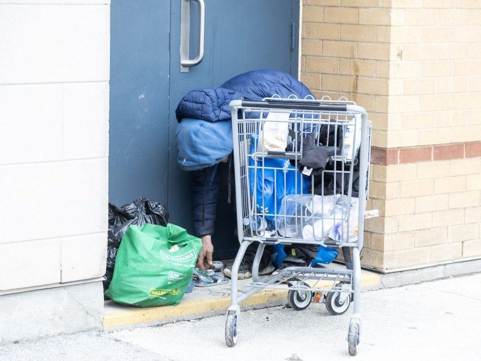 Dozens escaped deep cold at city hall’s last-minute overnight shelter Dozens escaped deep cold at city hall’s last-minute overnight shelter