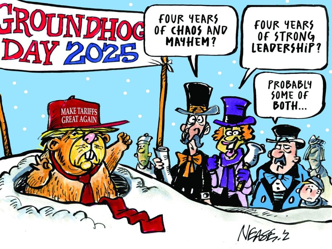 Steve Nease cartoon, Jan. 29, 2025