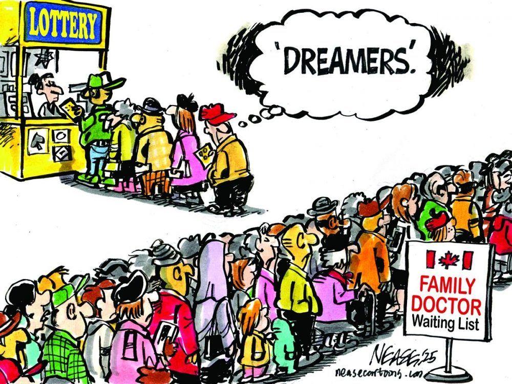 Steve Nease cartoon, Feb. 10, 2025