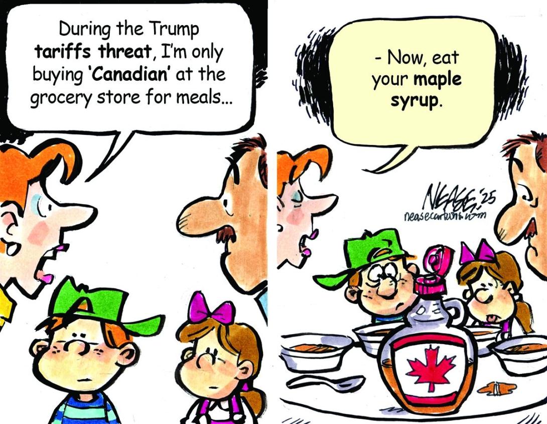 Steve Nease cartoon, Feb. 7, 2025