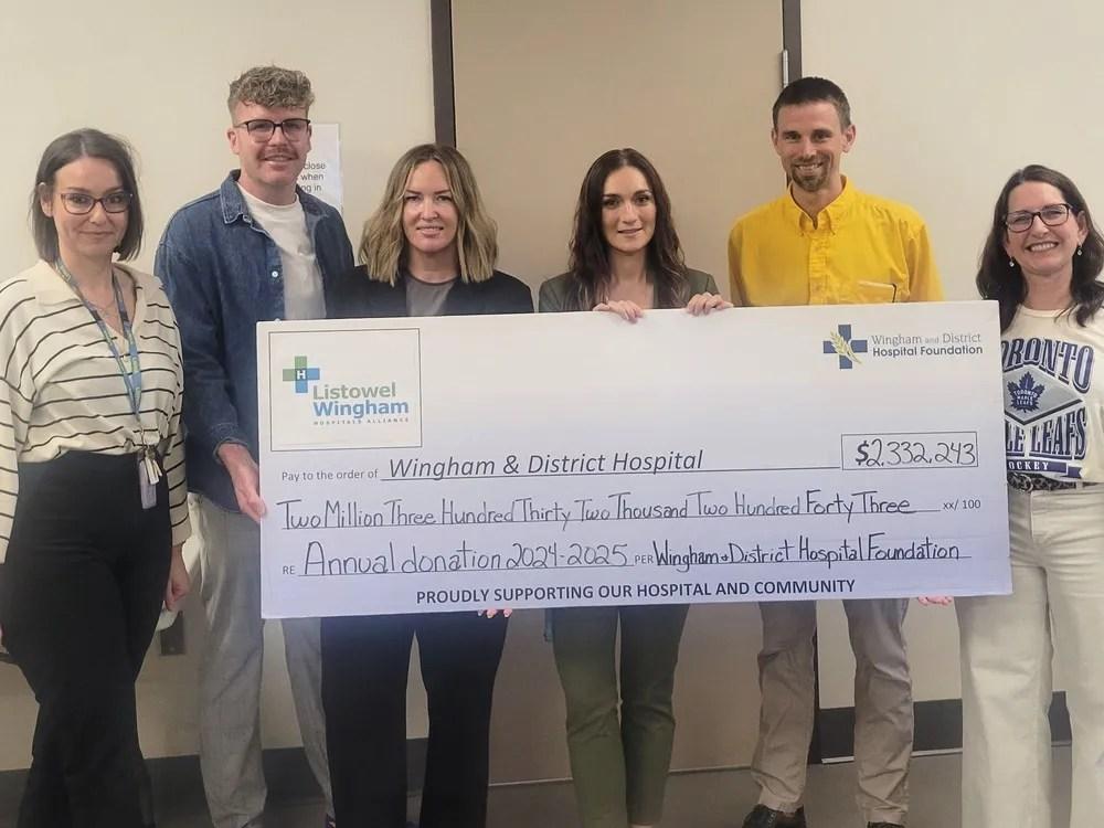 Foundation raises $2.3M for Wingham hospital over past fiscal year Foundation raises $2.3M for Wingham hospital over past fiscal year
