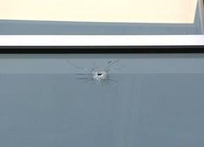 Shot hit London law firm from ‘considerable distance’, police say