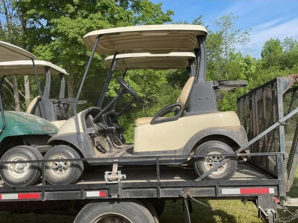 Golf cart stolen during event at festival grounds near downtown Lucknow Golf cart stolen during event at festival grounds near downtown Lucknow