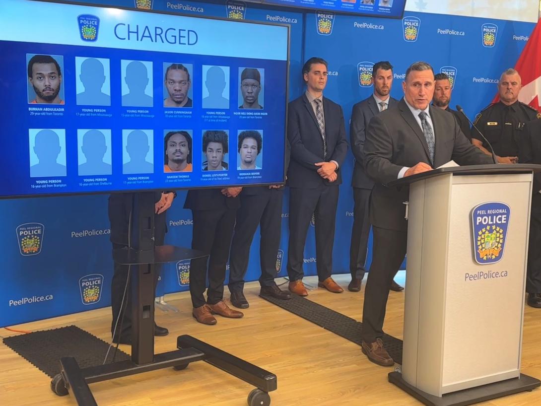 Accused London hospital shooter charged in sweeping Toronto-area probe Accused London hospital shooter charged in sweeping Toronto-area probe